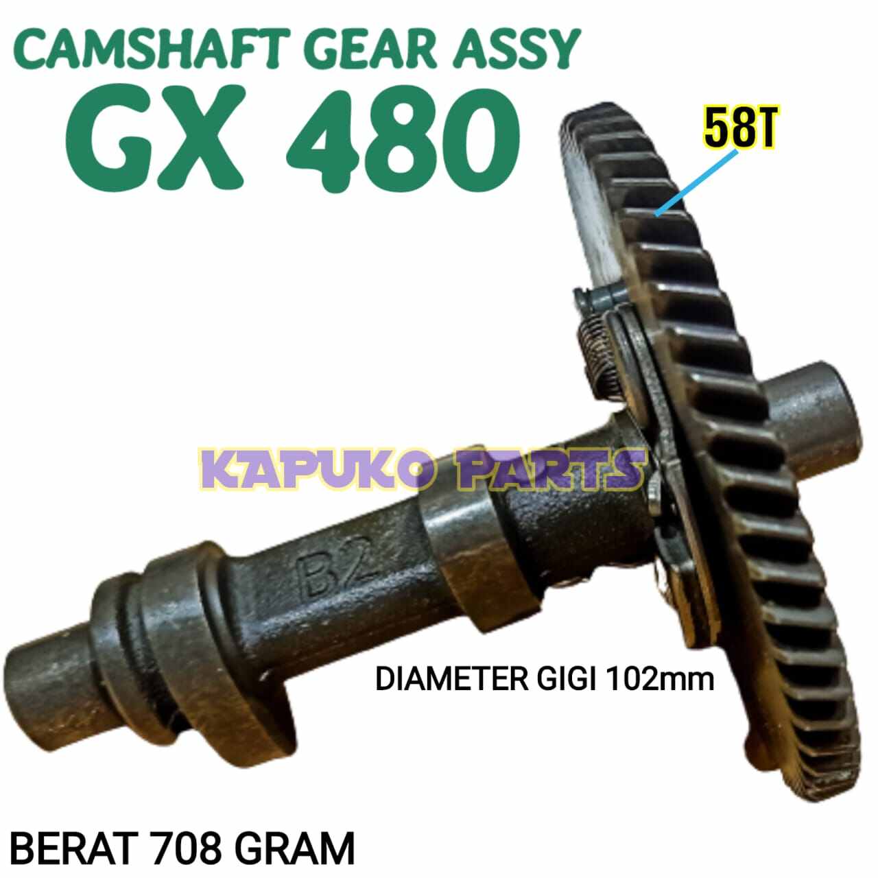 Gx Noken As Camshaft Untuk Mesin Penggerak Honda Lazada Indonesia