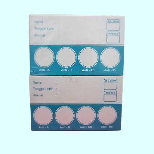 kartu golongan darah / blood type card 100 pcs | Lazada Indonesia