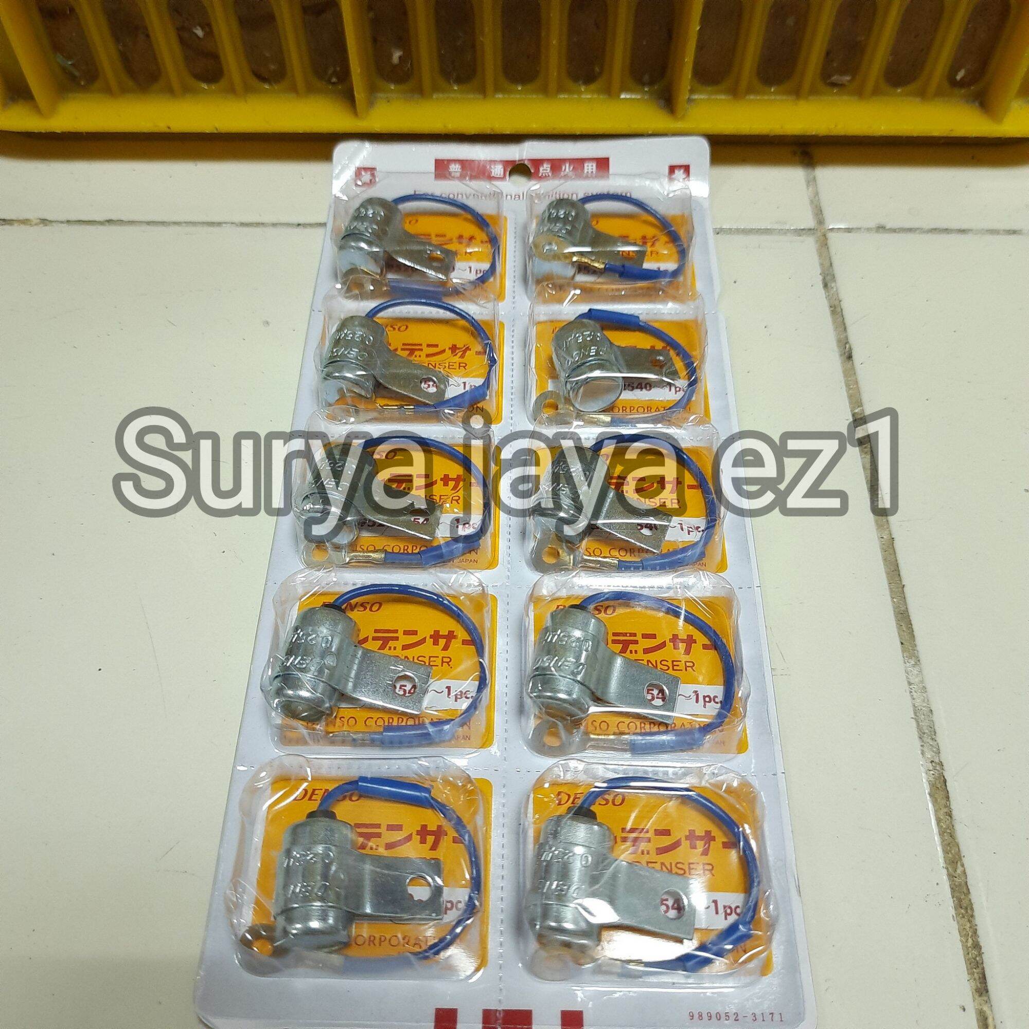 Condensor Kondensor Denso Toyota Kijang 3K 4K 5K 7K Super Kapsul Efi Grand - 1set 10pcs Harga  130,000 Ringgit*Penghantaran Percuma