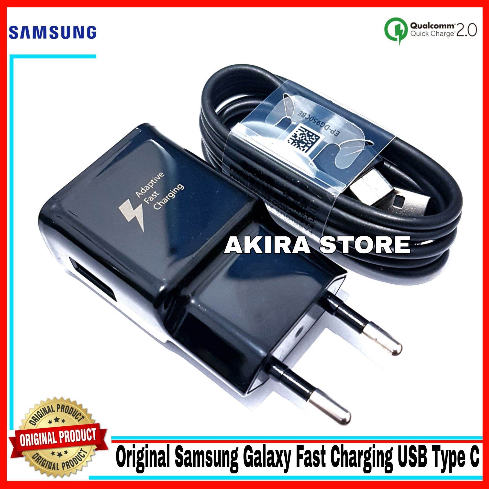 harga charger samsung fast charging original