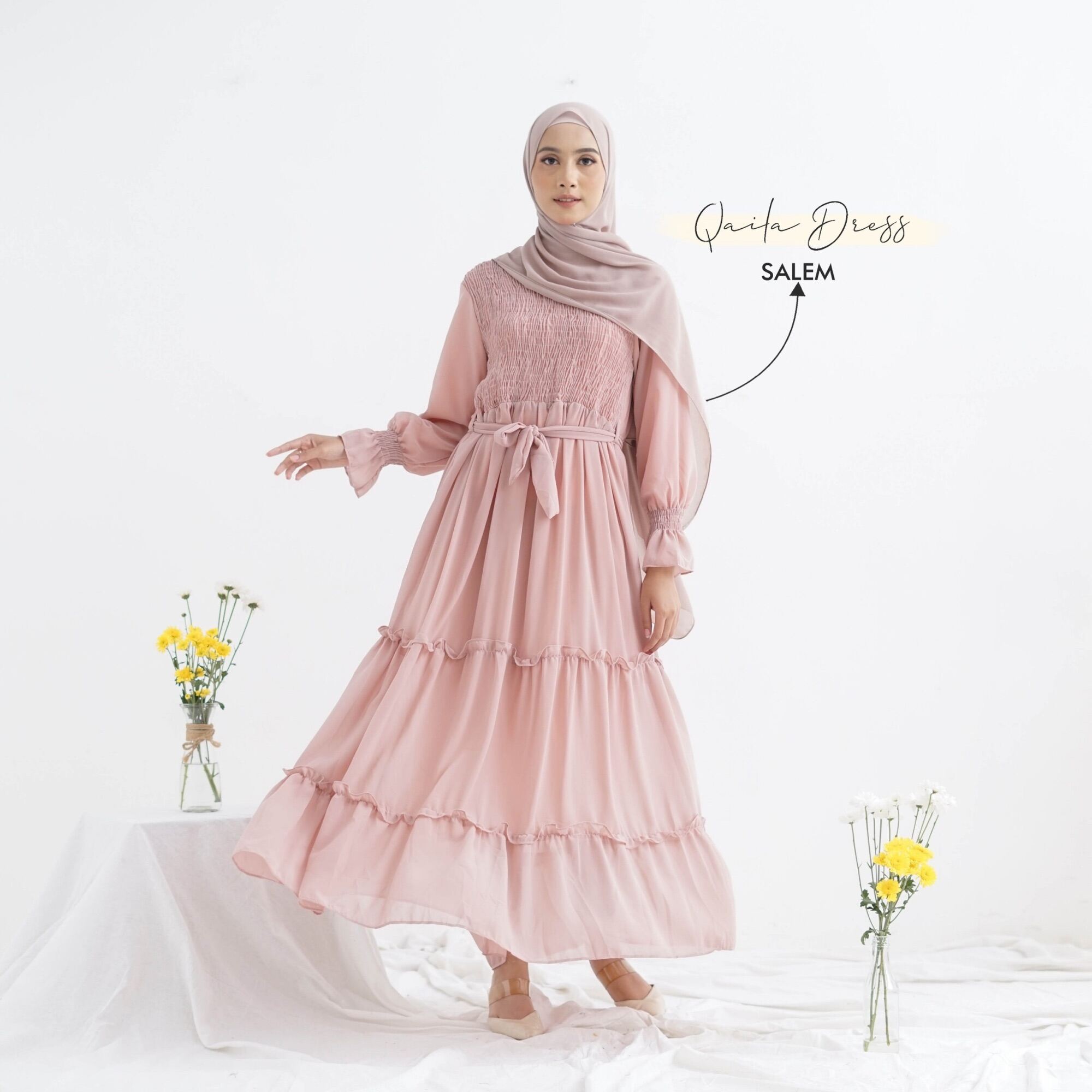 Gamis Hari Raya 2021 Remaja - Model Gamis Lebaran 2021 Wild Country