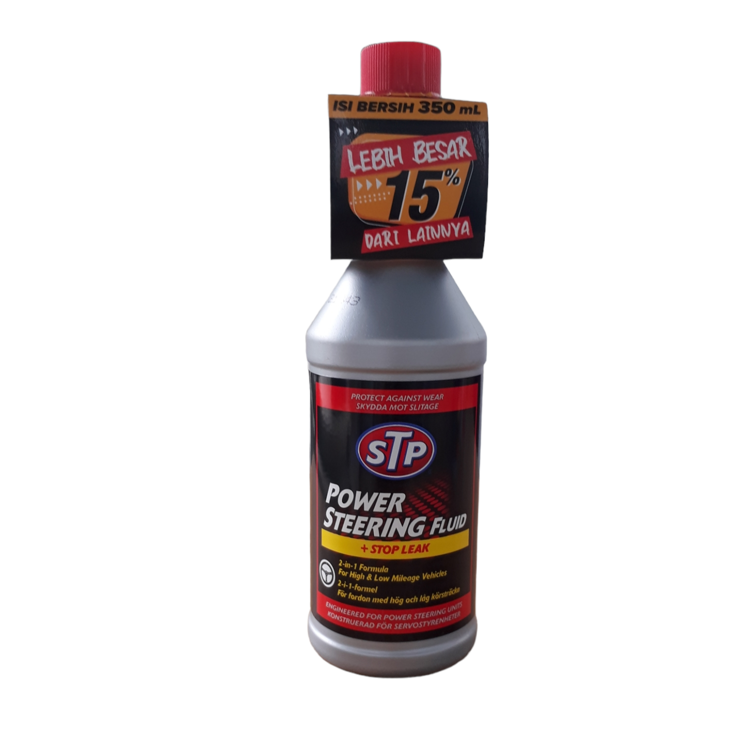 STP Power steering fluid + stop leak 354ml Lazada Indonesia