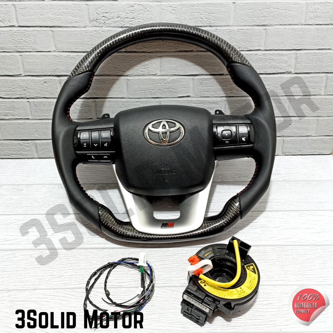 STIR SETIR FORTUNER VRZ TYPE GR CARBON KEVLAR ORIGINAL Harga 4,800,000 rupiah*Gratis Ongkir