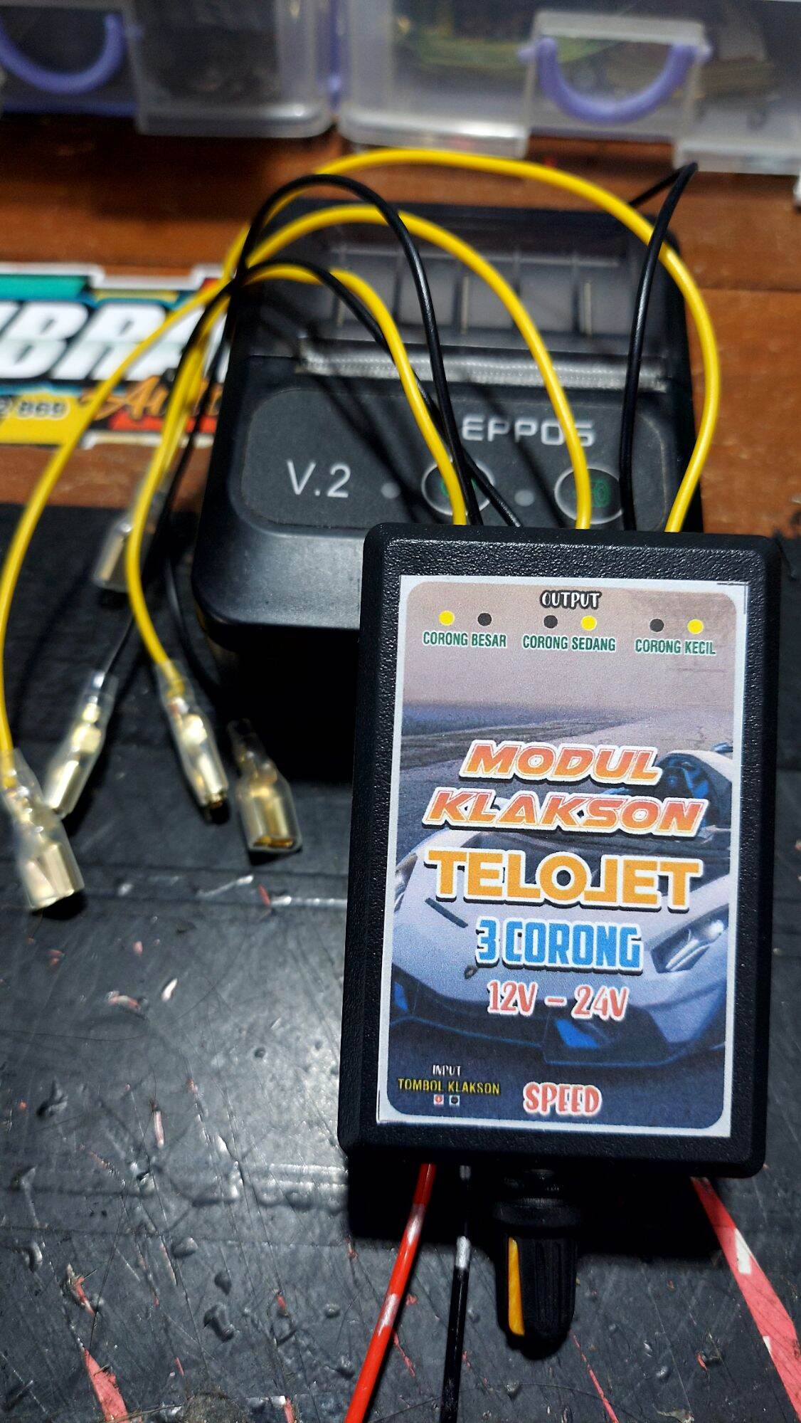 RELAY MODUL KLAKSON TELOLET 3CORONG 12/24V Lazada Indonesia