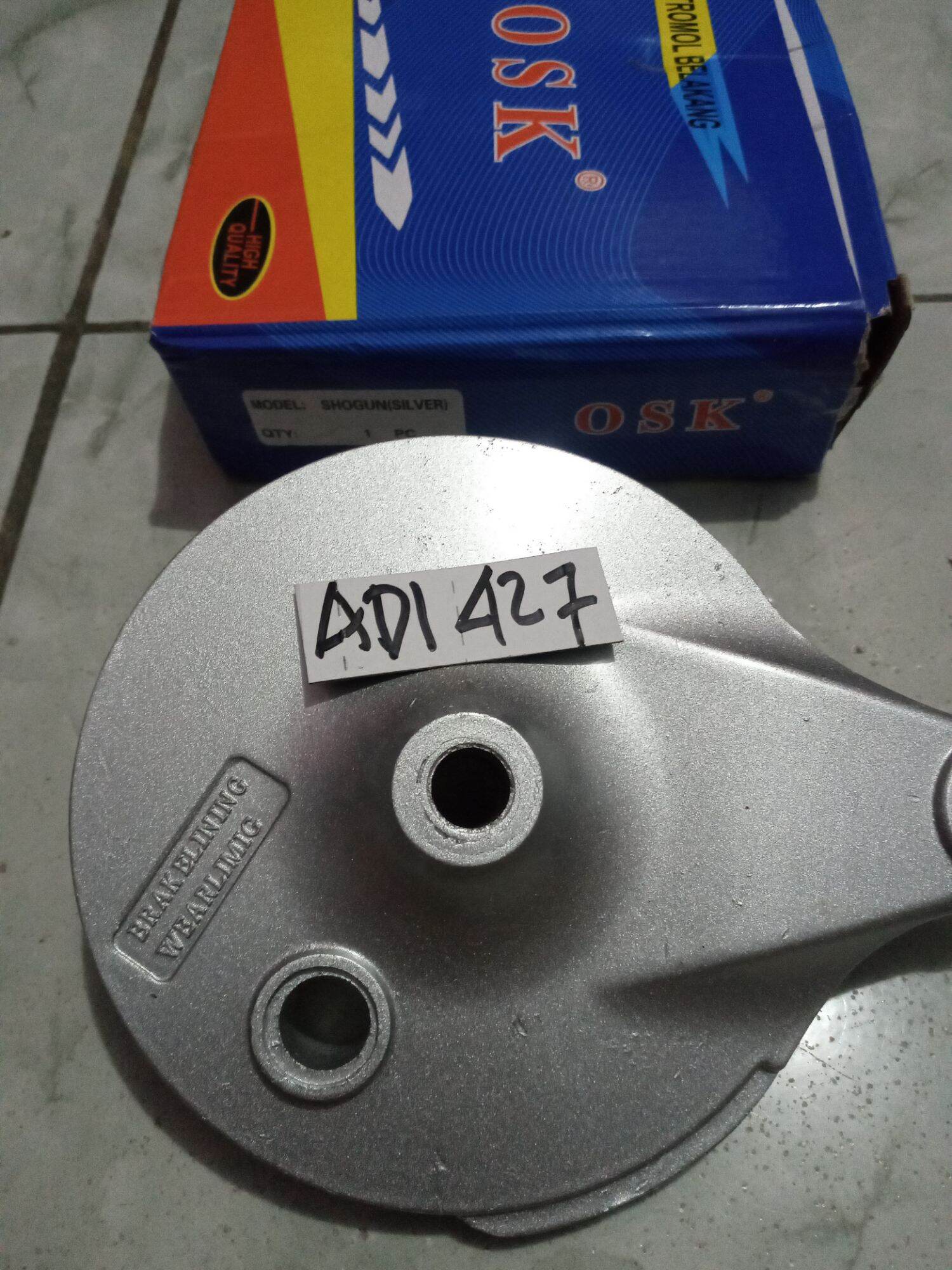 PANEL REM TROMOL TUTUP TROMOL BELAKANG SUZUKI SMASH SHOGUN 110/125