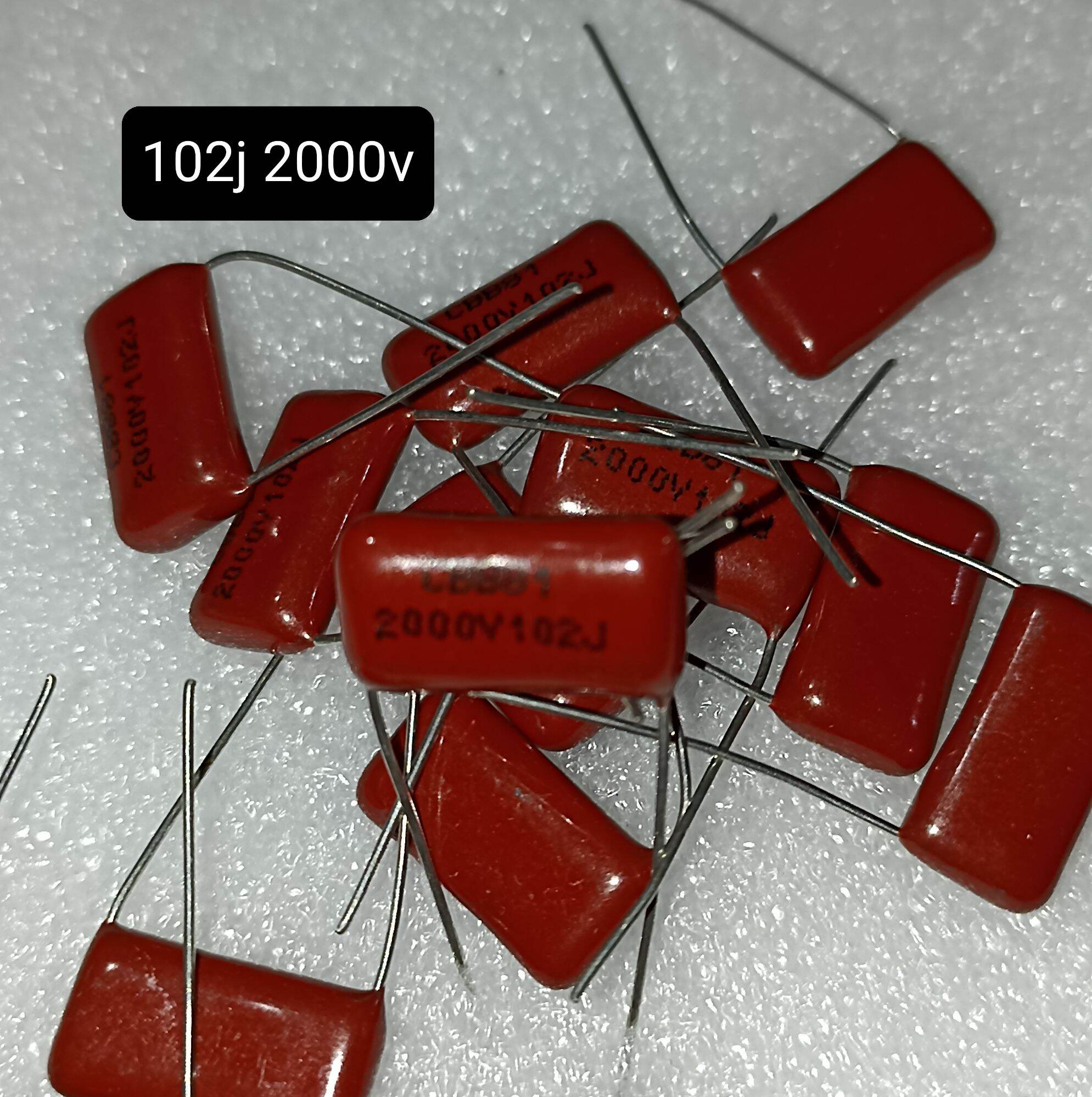 KAPASITOR MILAR 102J 2000V CAPASITOR MYLAR 102 J 2000 VOLT 102J ...