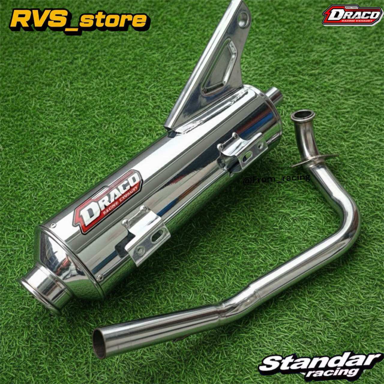 Cool Bass Exhaust Standard Racing Beat Fi Beat Delux Beat New Beat Pop Beat Karbu Scoopy Vario 110 All Series Honda Harga 105,000 rupiah*Gratis Ongkir