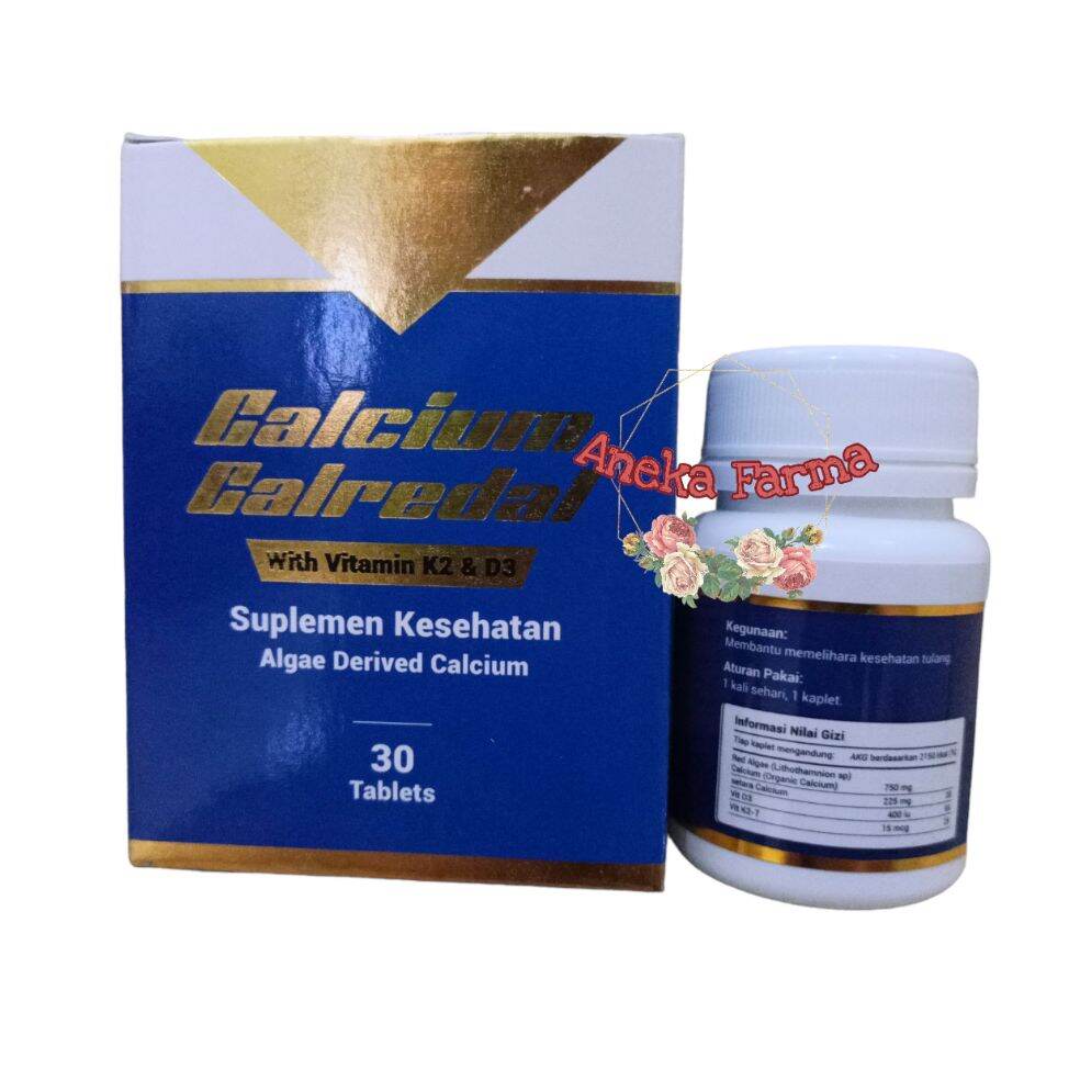 Calcium Calredal plus K2 30 tablet Lazada Indonesia