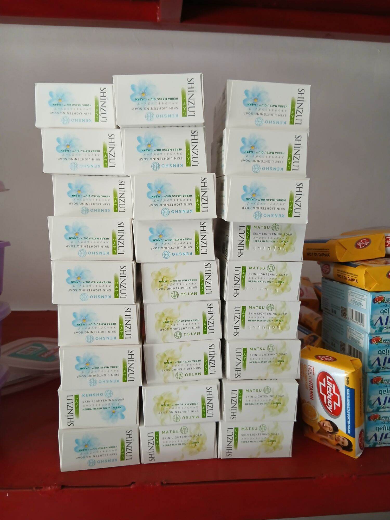 Shinzui Bar Soap Contents 10Pcs