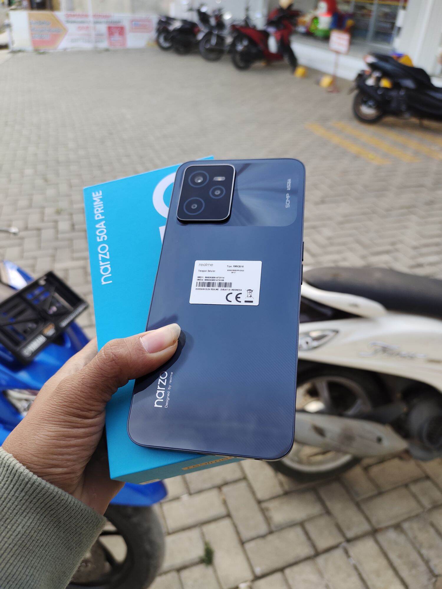 realme narzo 50a prime second