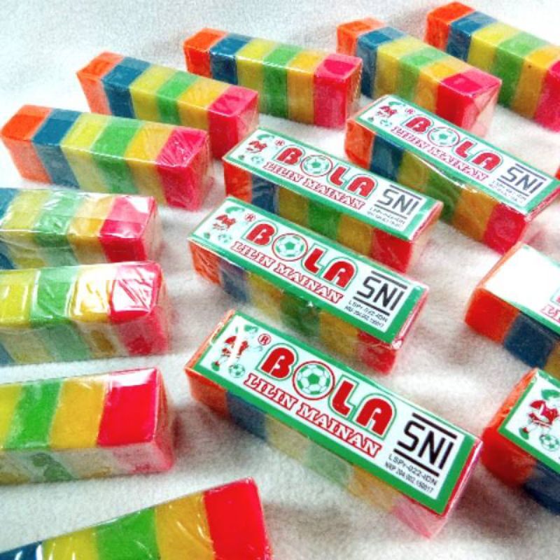 lilin 6 warna - lilin plastisin - Lilin Mainan Malam - Mainan Lilin Plastisin Malem Plastisin isi 6 Warna Maenan Lilin Bentuk