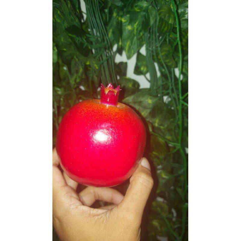 buah hias palsu dekorasi buah artificial buah delim mangga srikaya persik pisang apel dll