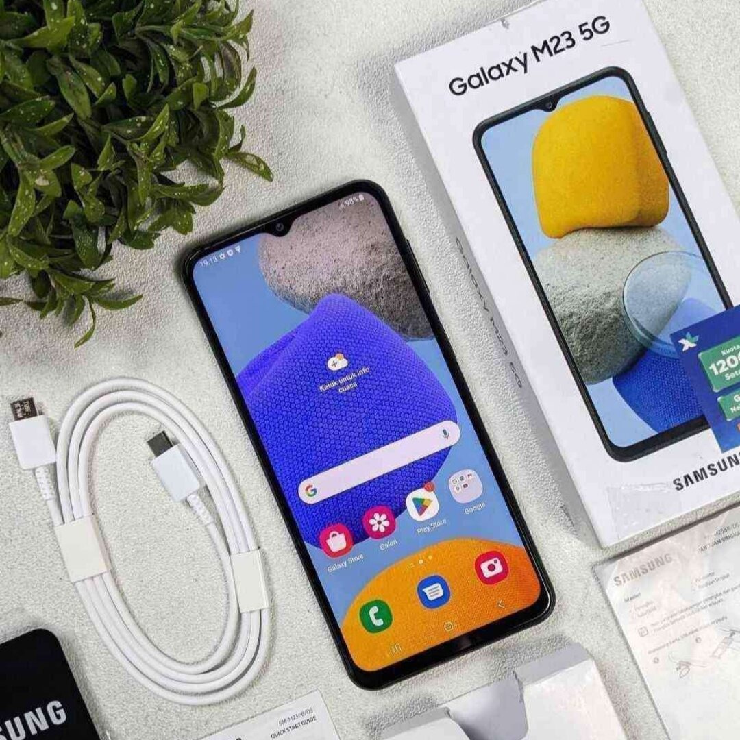 Samsung Galaxy M23 5G Ram 6/128 Second Original Bergaransi Harga 1,900,000 rupiah*Gratis Ongkir
