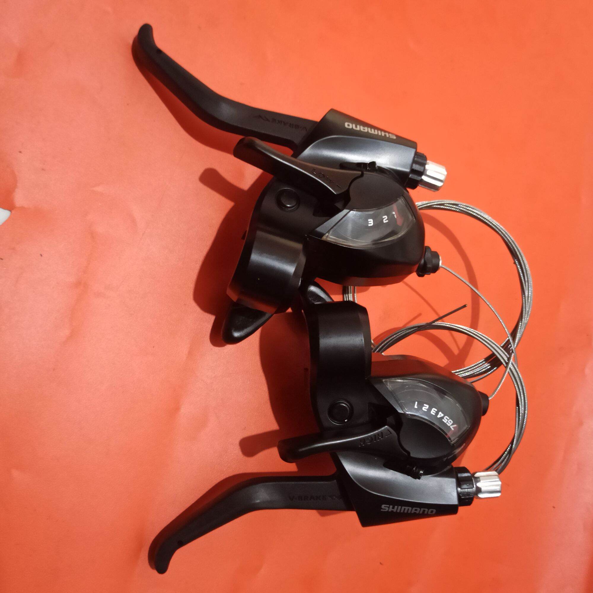 Shifter Speed Shimano Tourney ST EF41 3x7 Speed Lazada Indonesia