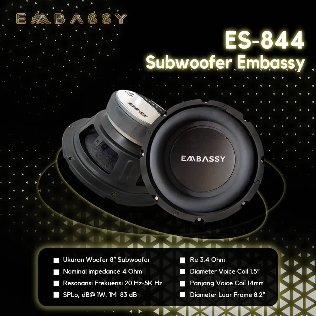 speaker embassy 8 inch