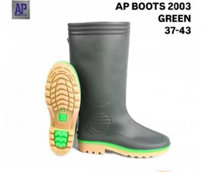 Cheapest Original Ap Boots 2003 Green - Merek AP Boots Harga 82,000 rupiah*Gratis Ongkir