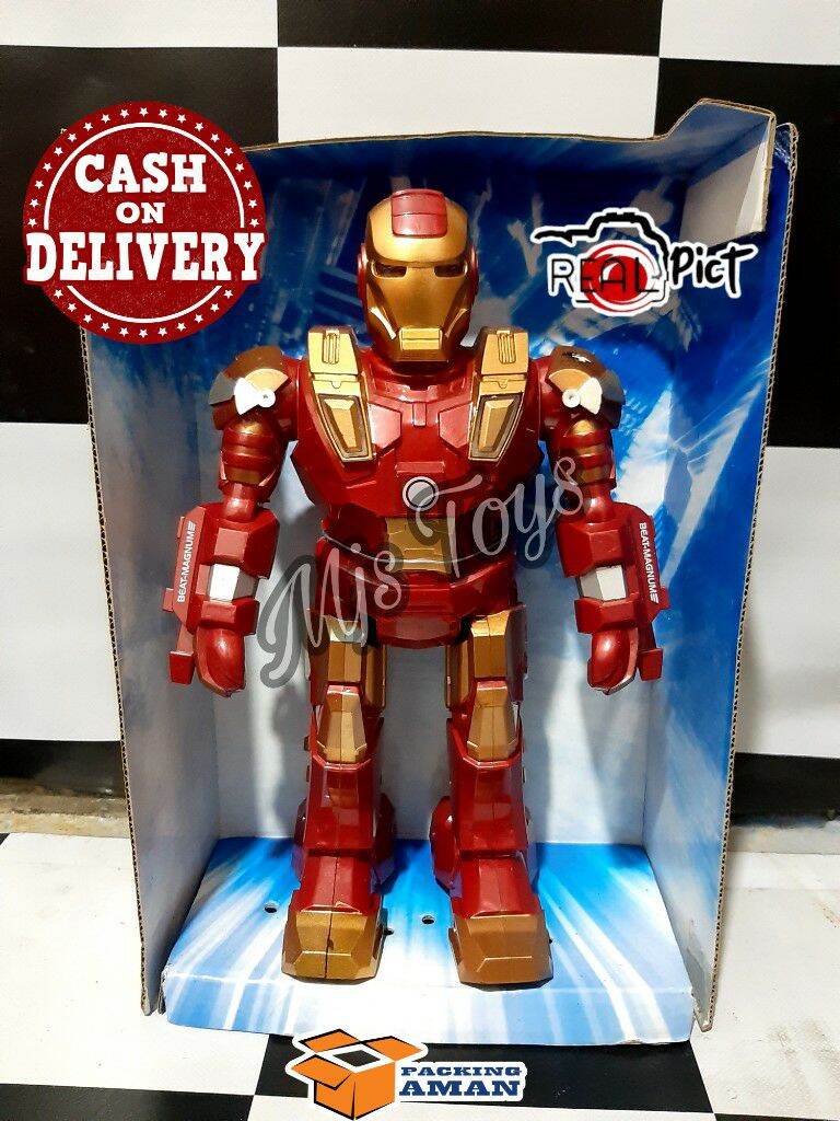 toy iron man robot