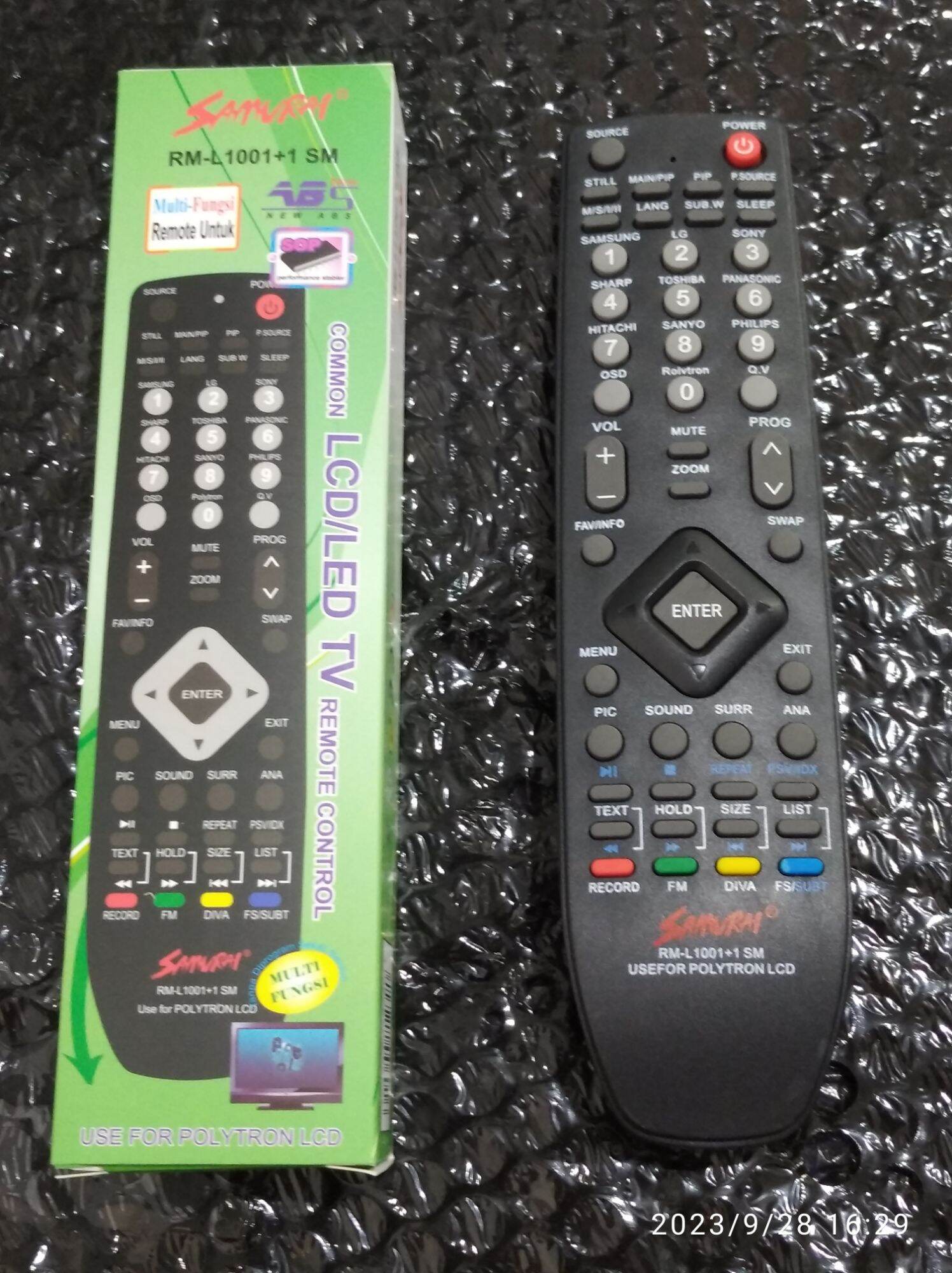 Remote Untuk Tv Lcd Led Polytron Rm L Sm Lazada Indonesia