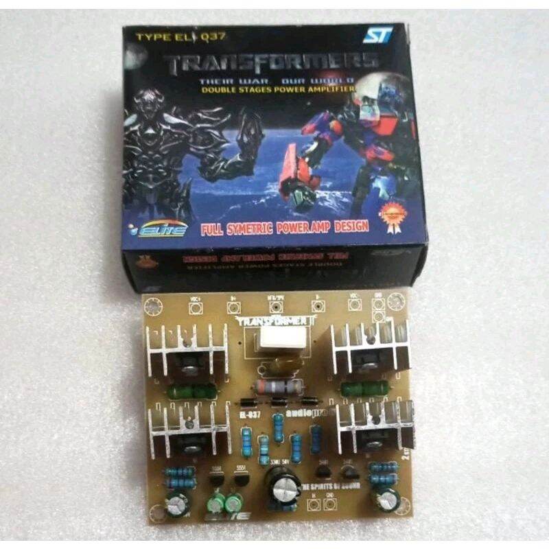 Kit Driver 2 Tingkat Simetris Power Amplifier 800W Transformers Elite