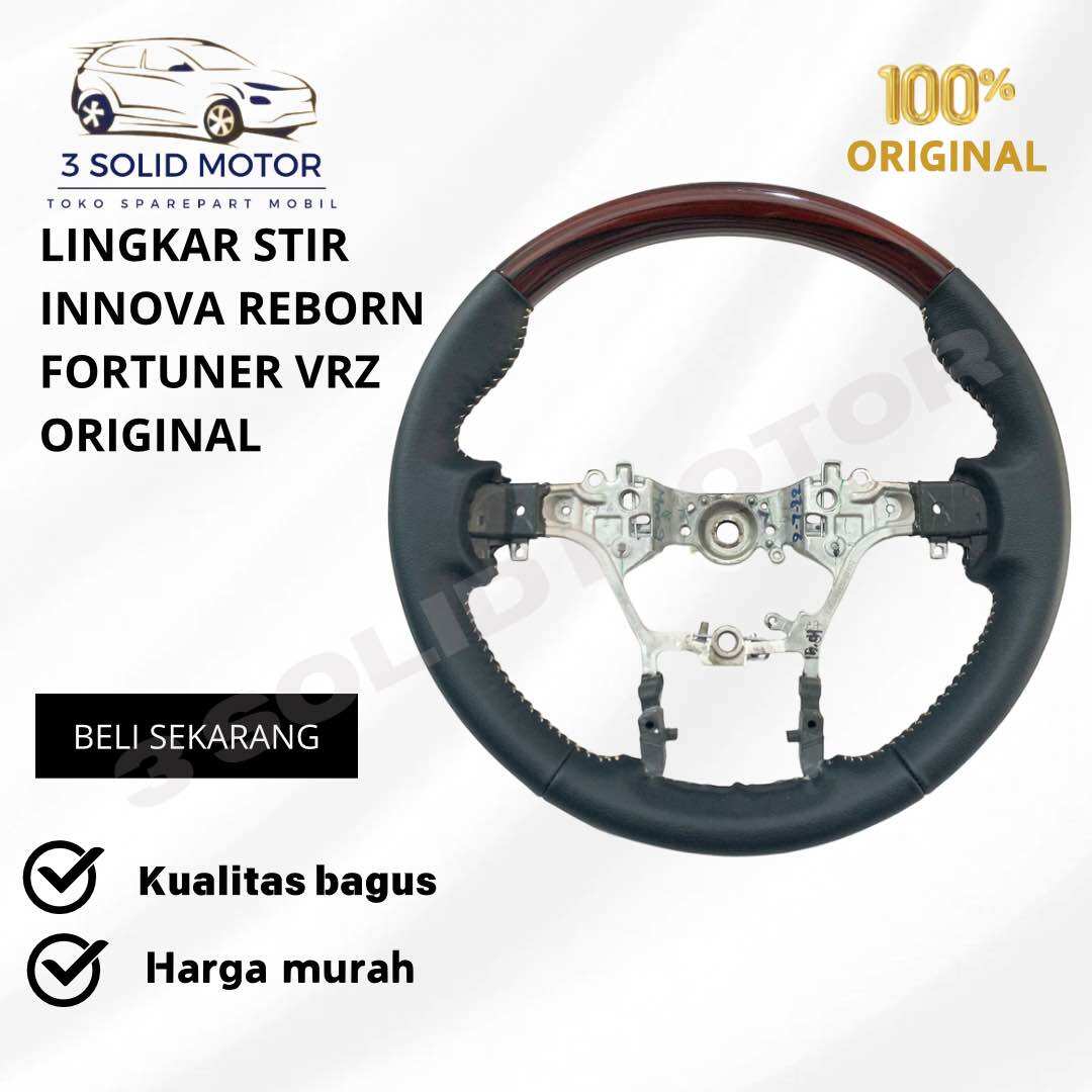 LINGKAR STIR INNOVA REBORN FORTUNER VRZ ORIGINAL Harga 1,899,999 rupiah*Gratis Ongkir