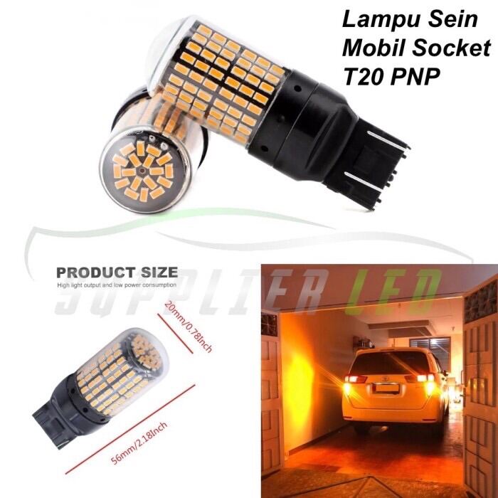 Lampu LED Sein Mobil T20 Super Bright Dajjal Lazada Indonesia