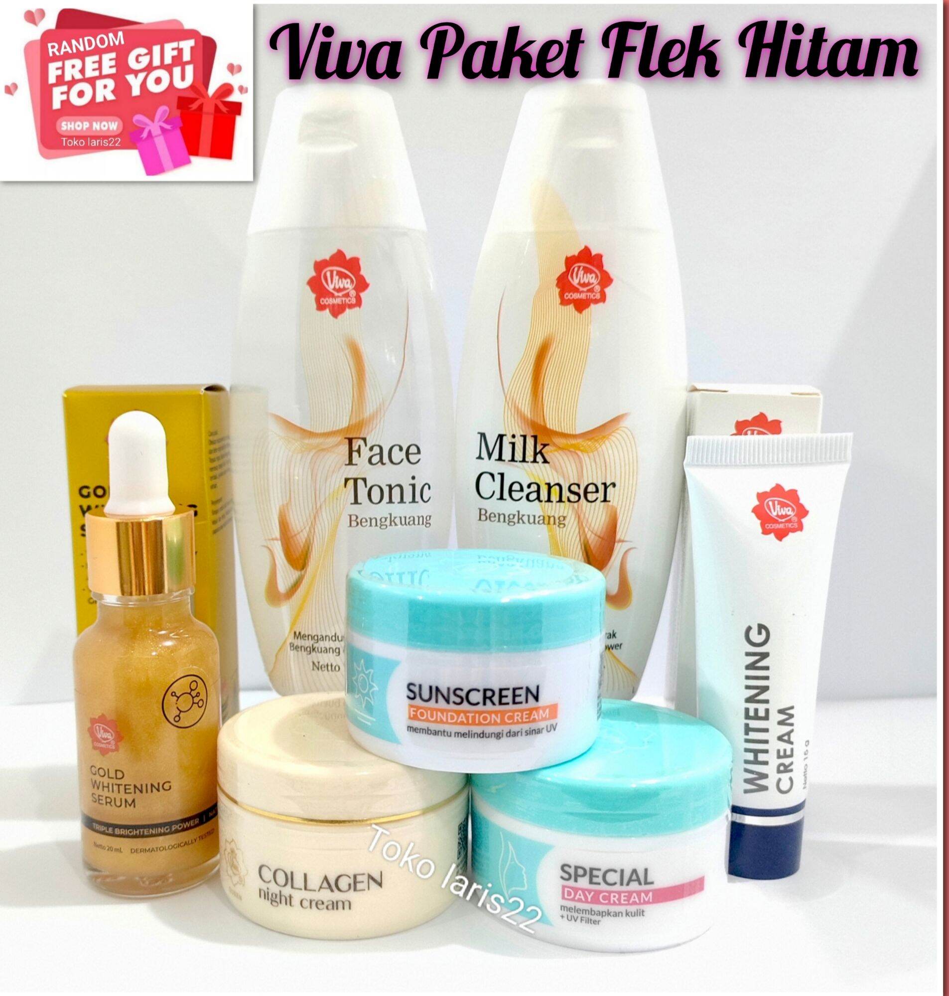 Viva Paket Lengkap Untuk Flek Hitam / Noda Hitam / Original Promo Terlaris