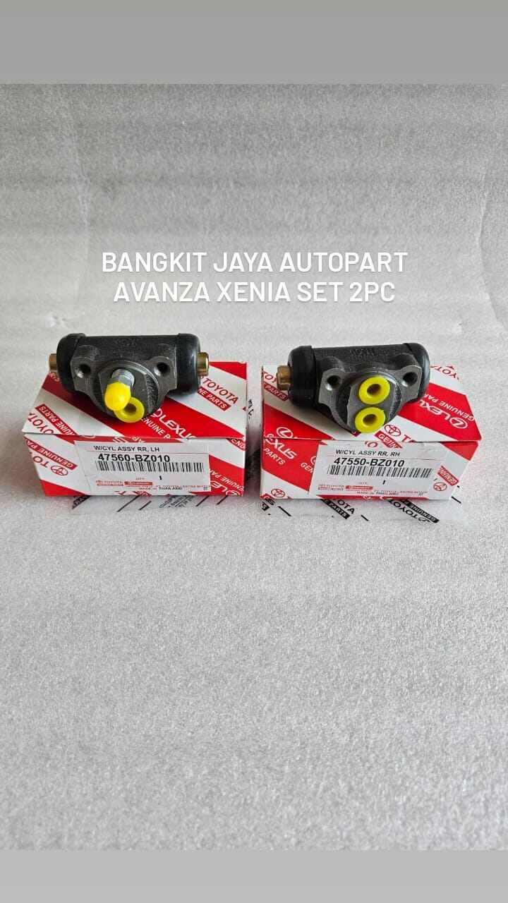 Wheel cylinder Belakang 1set kiri kanan Bak rem AVANZA XENIA Harga 150,000 rupiah*Gratis Ongkir