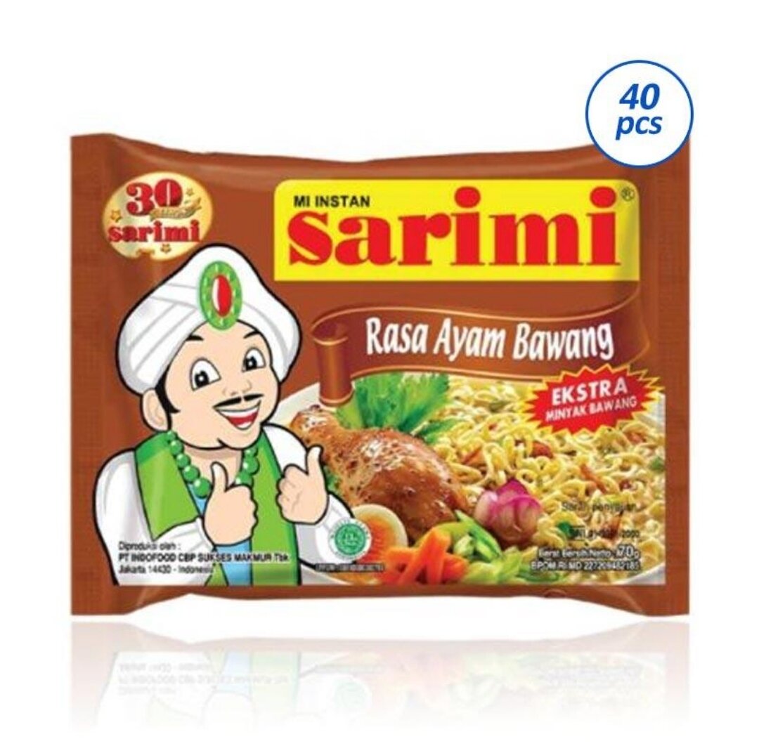 Sarimi Mie Instan Rasa Ayam Bawang 1 dus isi 40 pcs | Lazada Indonesia