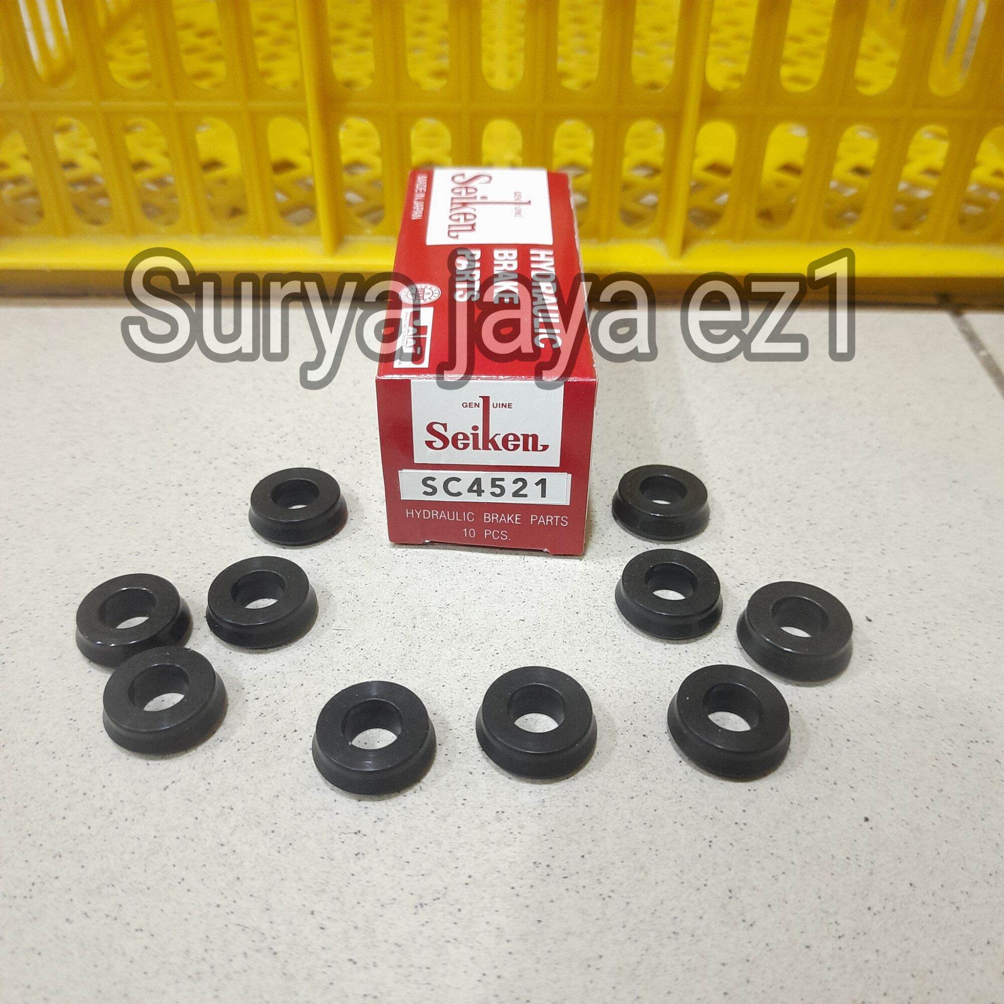 KARET SEAL REM SIL REM BELAKANG AVANZA / XENIA / FUTURA / T120SS - 10 PCS Harga  20,000 Ringgit*Penghantaran Percuma