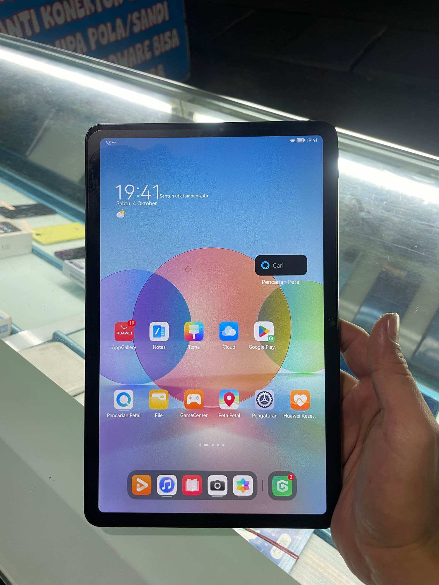 Huawei Matepad 10.5Inc 6/64Gb Wifi Only Second Ex Officially Authorized Original Normal Use Harga 1,500,000 rupiah*Gratis Ongkir