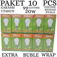 BOHLAM LED / LAMPU LED GARANSI 1 TAHUN ZENIX 5W-20W PAKET 10PCS