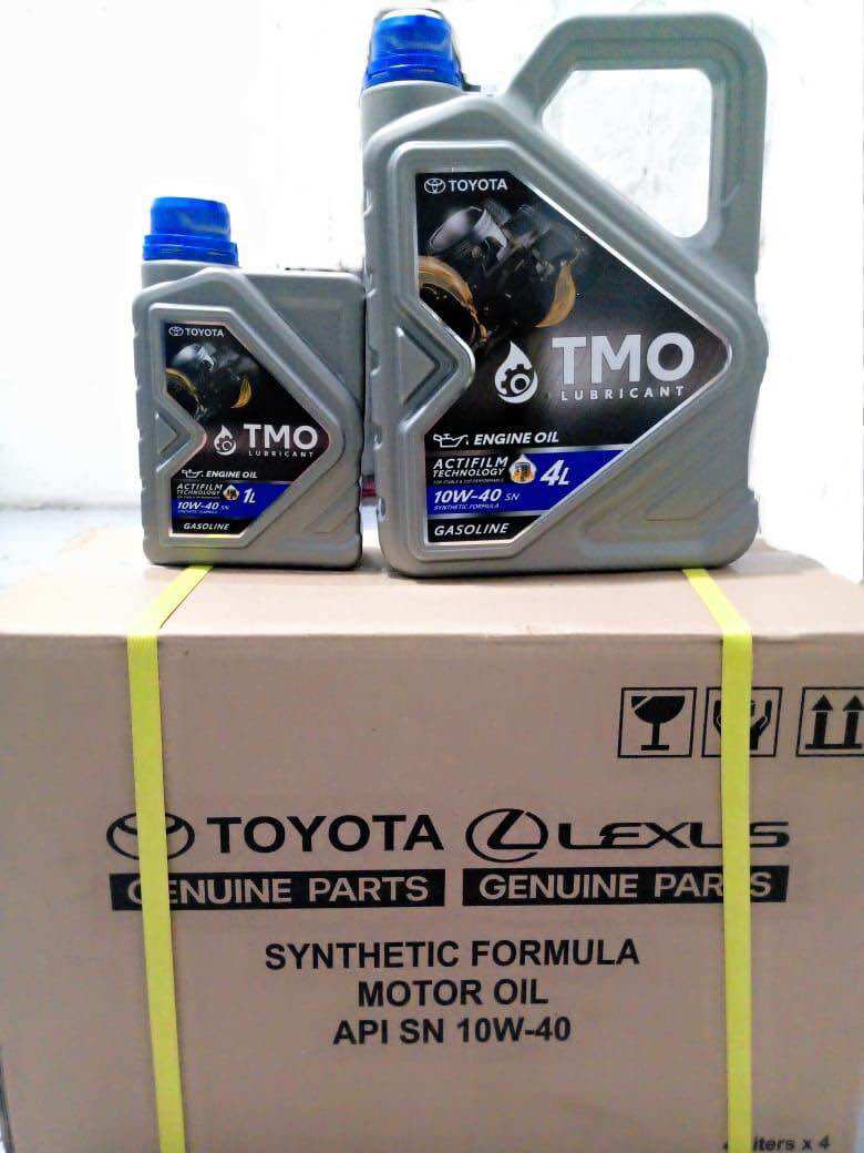 Tmo/10W-40/ 4L and 1L Car Engine Oil Package Harga 239,000 rupiah*Gratis Ongkir