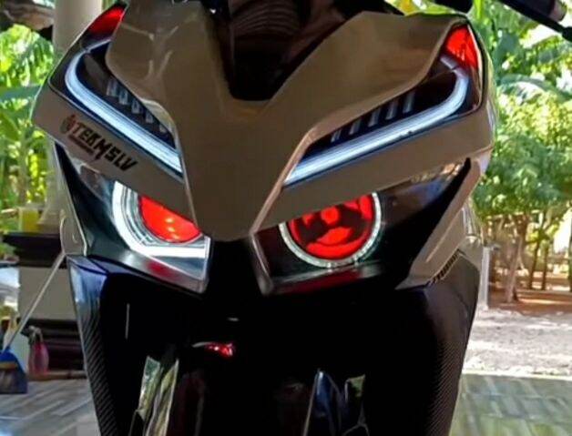 LED SARINGAN BILED TURBO SE 2,5INCH VARIO 125/150NEW PNP TINGGAL COLOK. 