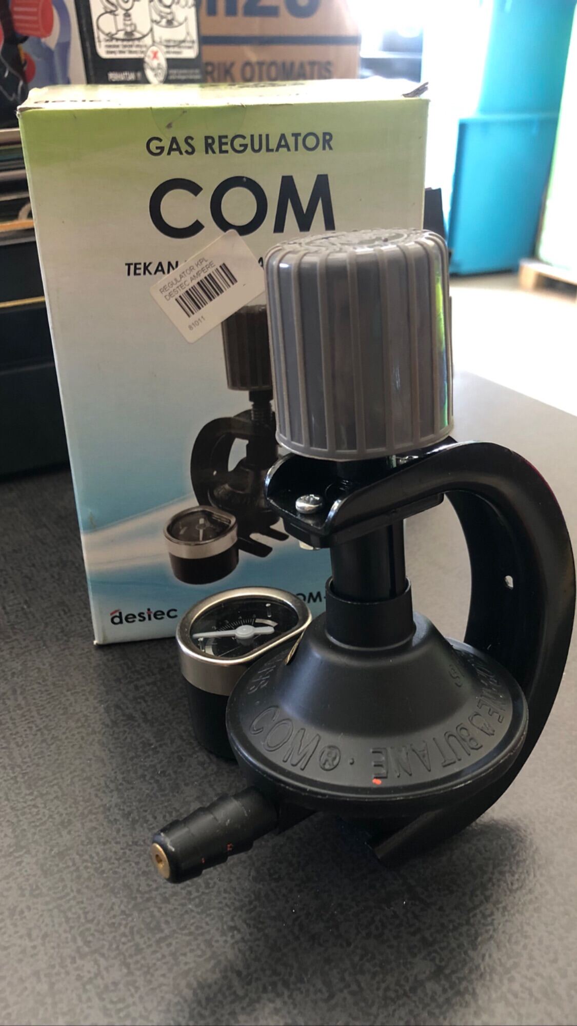 Regulator gas putar destec Ampere Lazada Indonesia