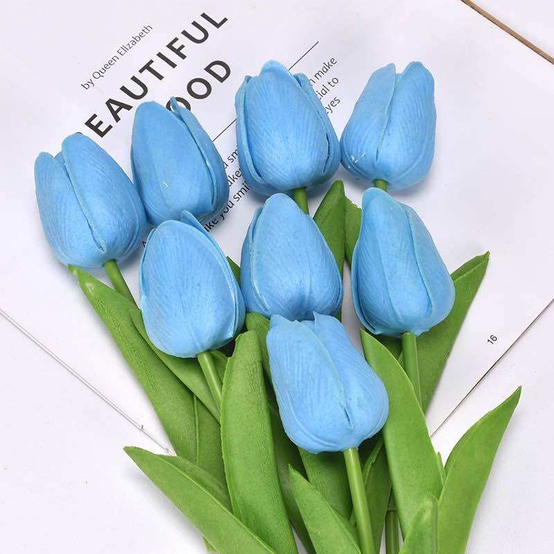 BUNGA TULIP PALSU premium LATEX IMITASI