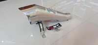 Knalpot motor leovince cobra titan full stenlis silincer only intel 50mm knalpot racing