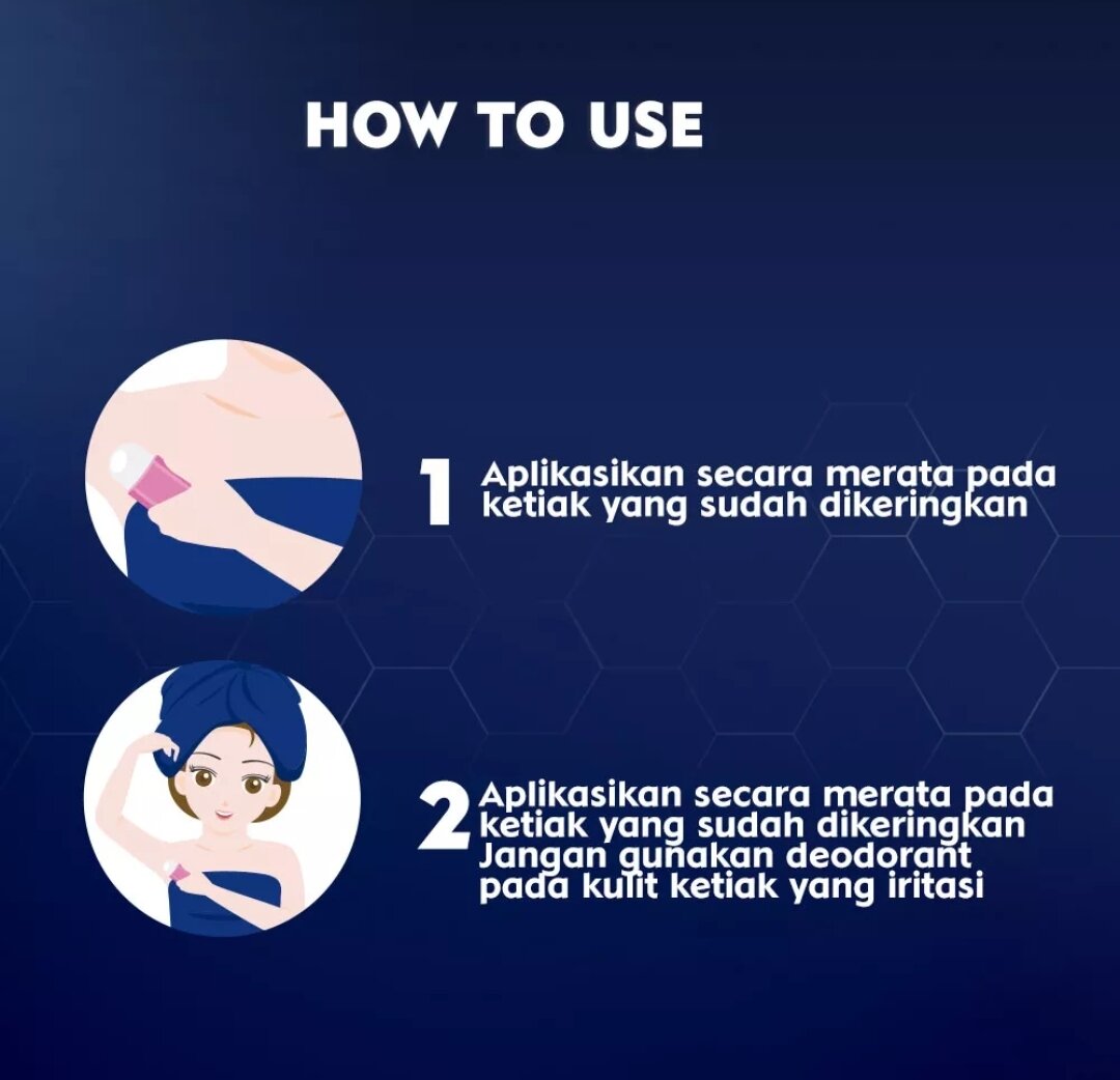 NIVEA Deodorant Extra Brightening Roll On - 50ml & 25ml. 