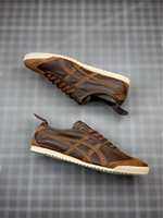 Sepatu Onitsuka Tiger Mexico 66 Japan Brown Leather