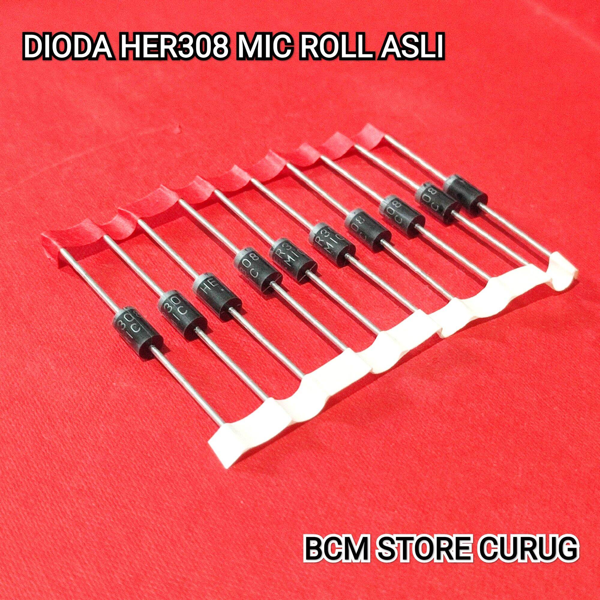 5 BUAH DIODA HER308 HER 308 MIC ROLL ASLI | Lazada Indonesia