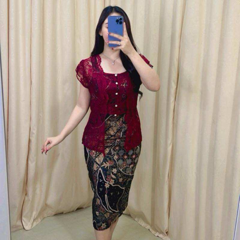 Beli Dress Batik Pesta Elegan Online Harga Terbaik | Lazada Indonesia