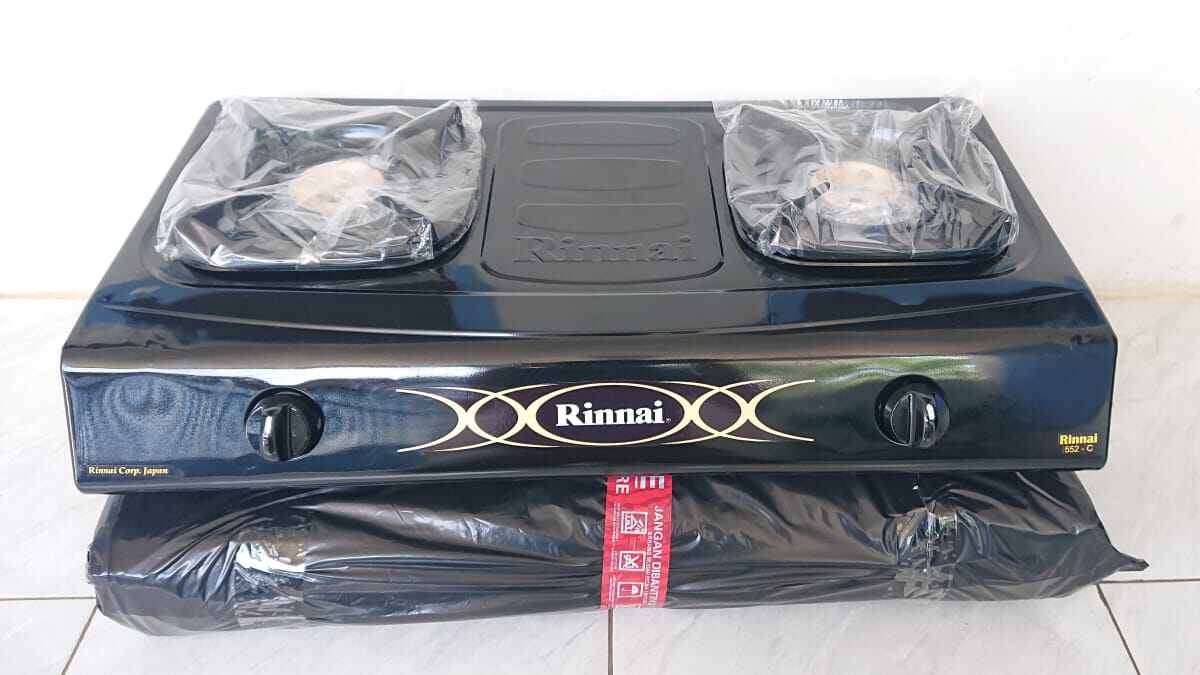 KOMPOR GAS rinnai 2 tungku ory rekondisi/seken 90/85% siap pake | Lazada  Indonesia