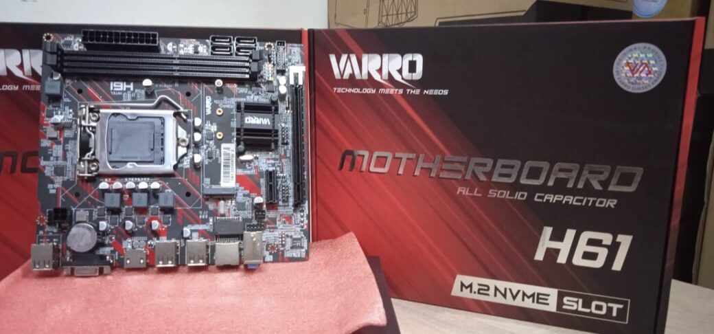 MOTHERBOARD VARRO H61 M.2 NVME SLOT LGA 1155 | Lazada Indonesia