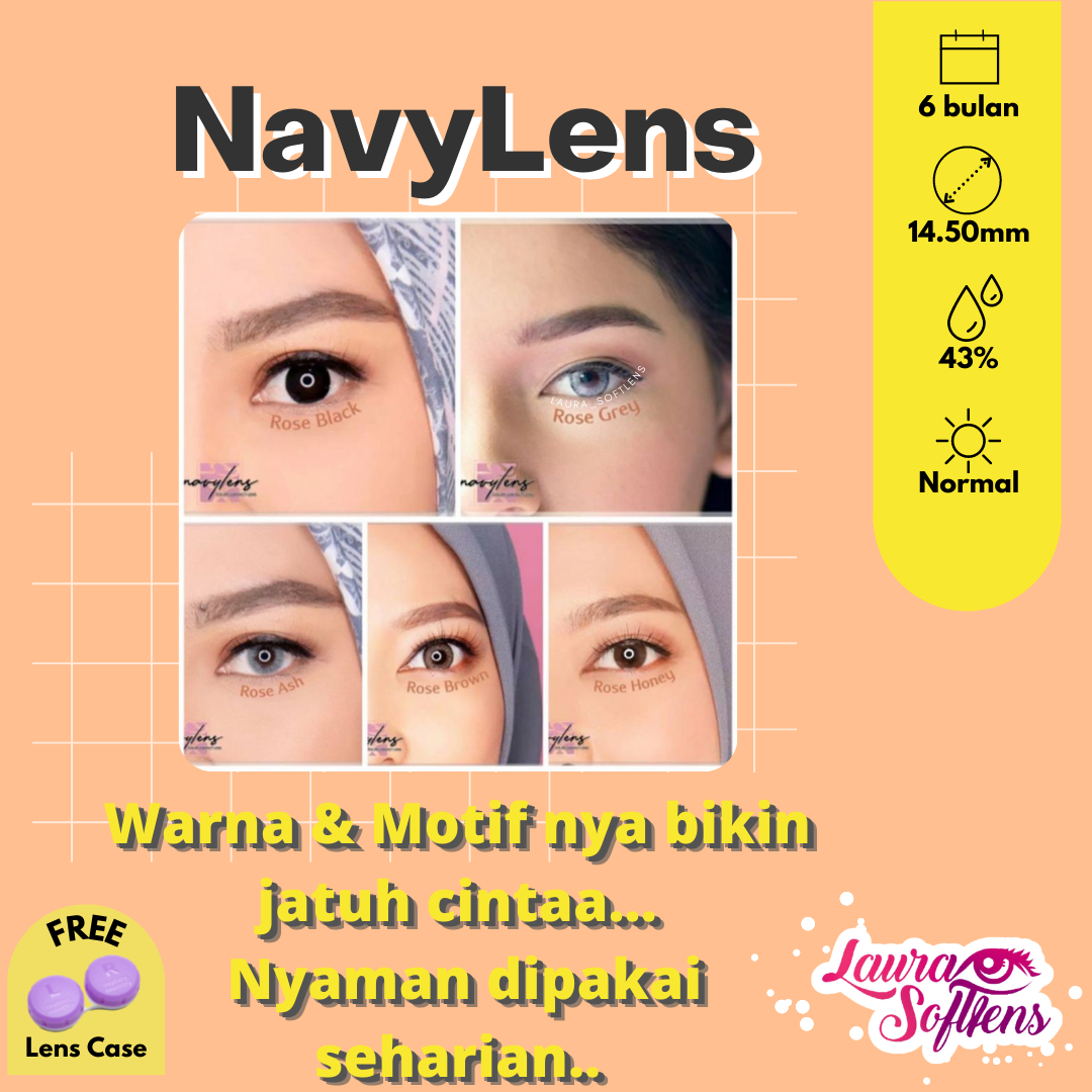 navy lens rose grey