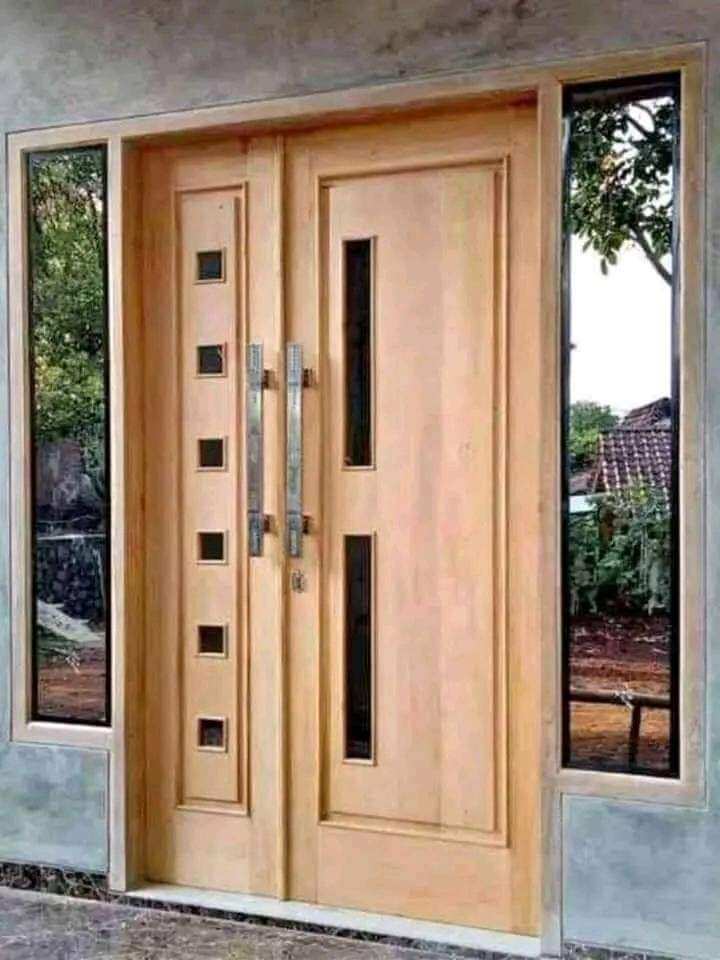 pintu kupu-kupu motif kaca minimalis | Lazada Indonesia