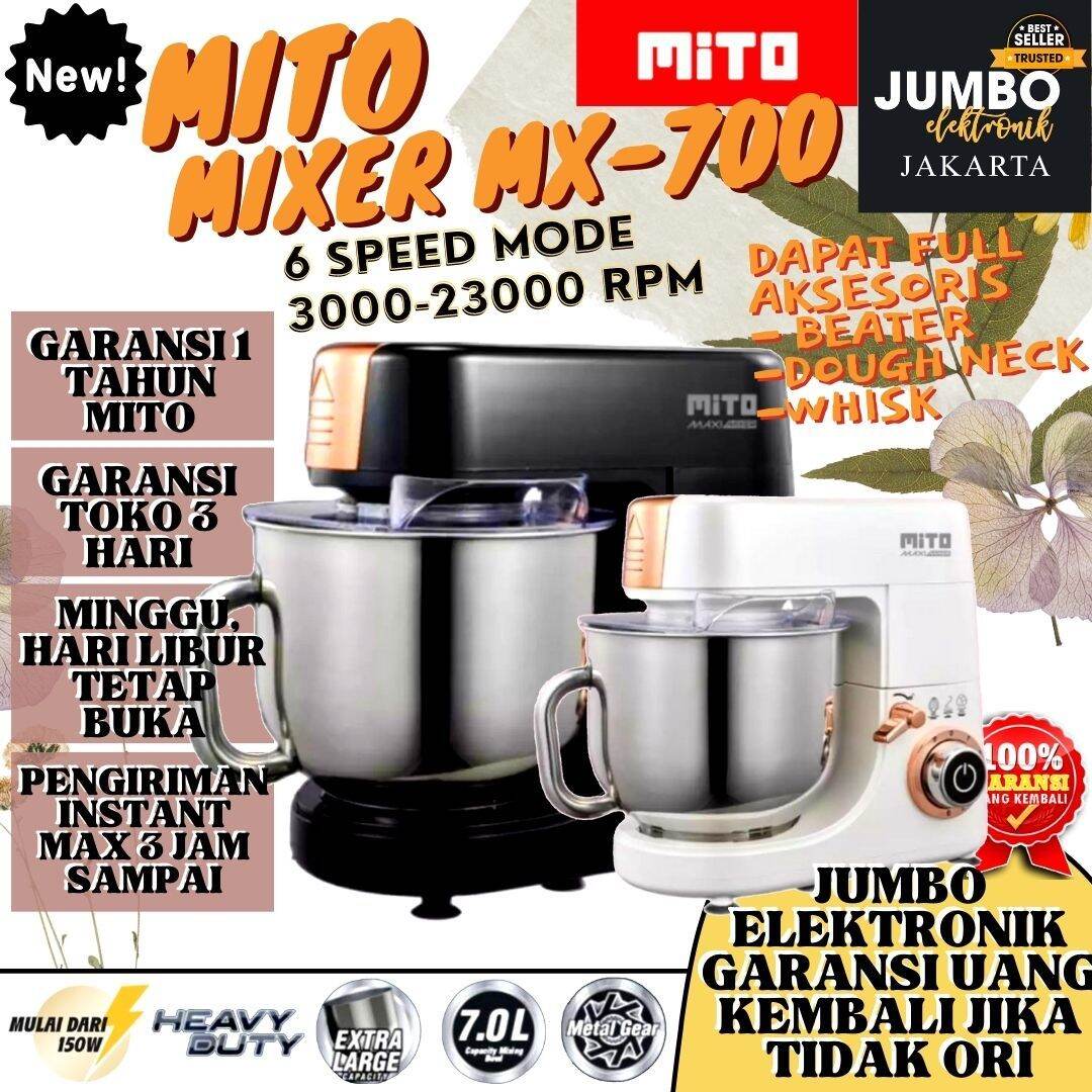 Mixer Mito MX 700 New Mixer Mito MX700 Mixer Mito 700 Mixer 7 Liter
