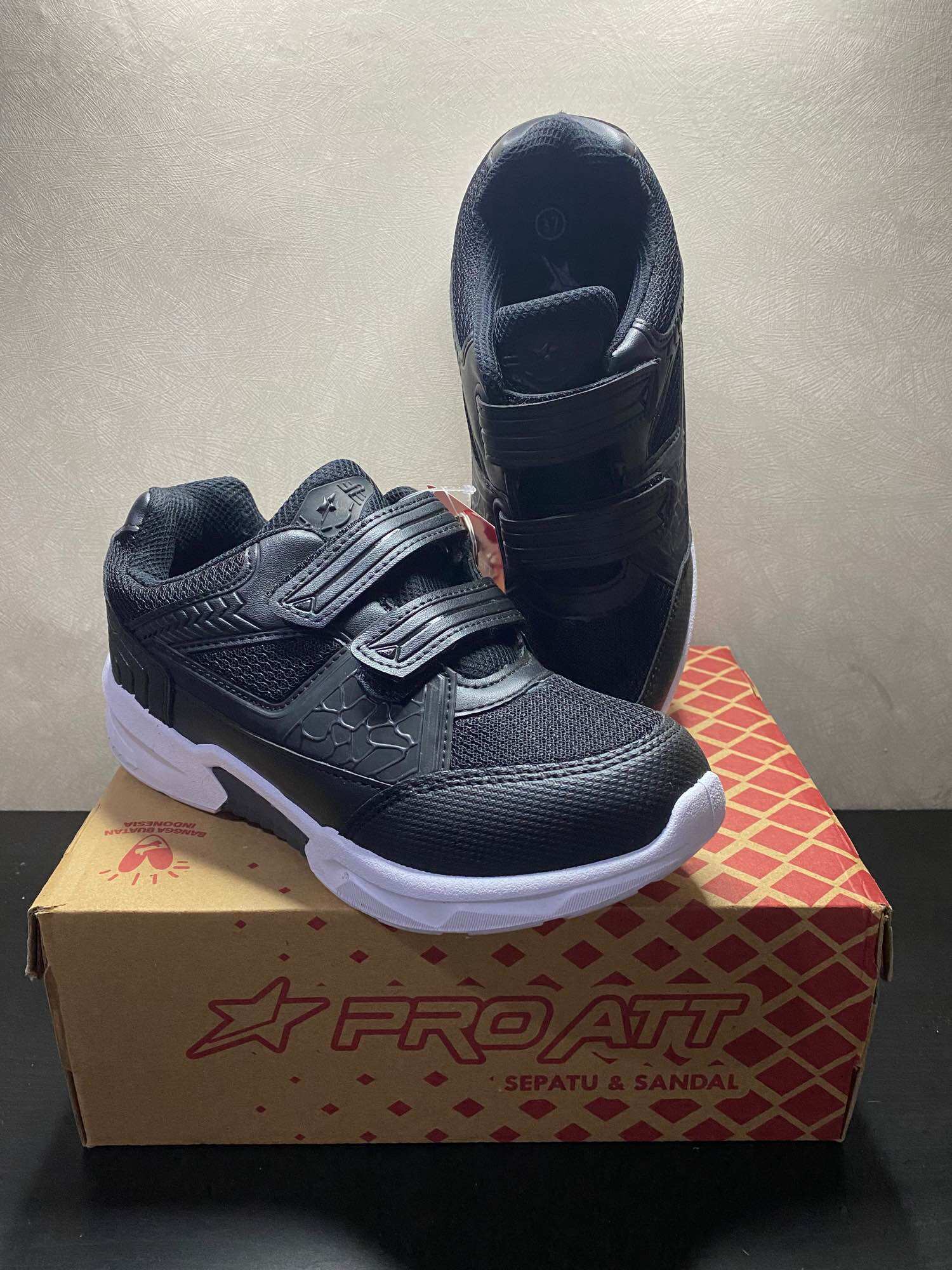 Sepatu Pro ATT SHM 261 V Hitam/ Putih Size 35-38 Lazada Indonesia