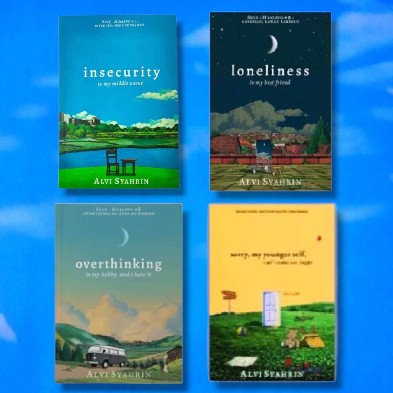 Self Healing Motivational Book; Insecurity Is My Middle Name//Loneliness Is My Best Friend//Overthinki…