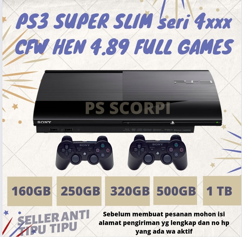 Jual Ps3 Ofw Murah & Terbaik - Harga Terbaru November 2023