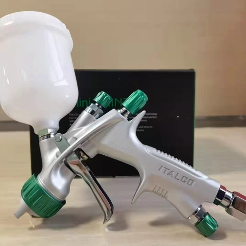Oiginal ITALCO GLOSS1 L.V.MP Pofessional Spay Gun 600ml Cup 1 3mm