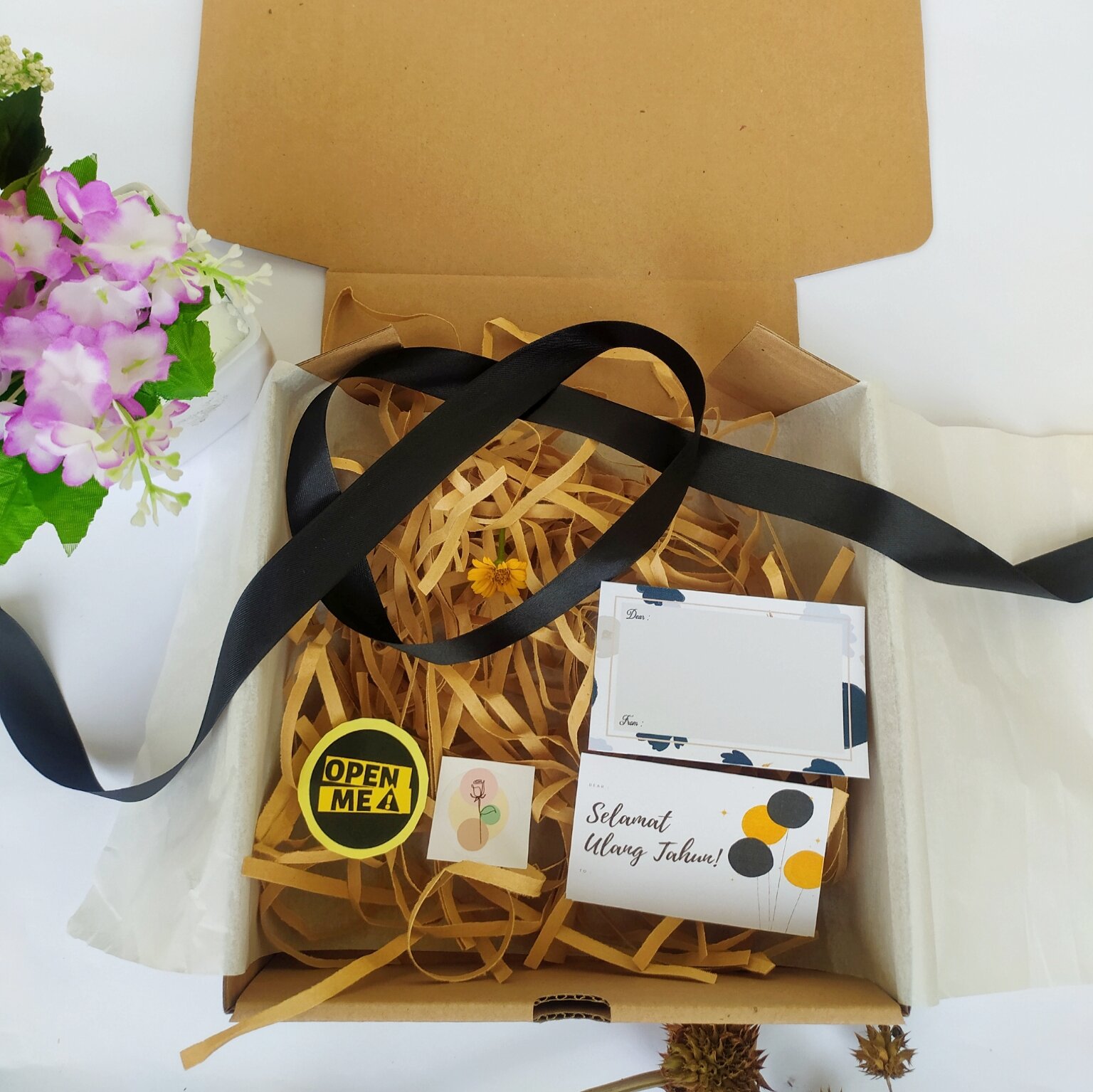 Box kado/box hampers kosong tanpa isi
